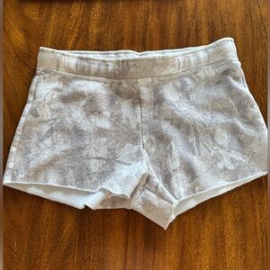 Hollister White Camo Shorts - xs